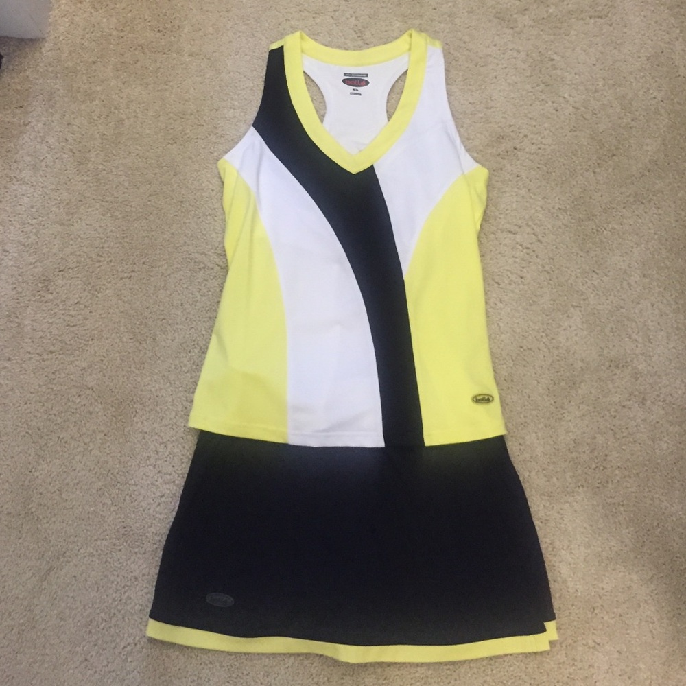 Pickleball Ball Matching Skirt And Top! Beautiful. Like New!